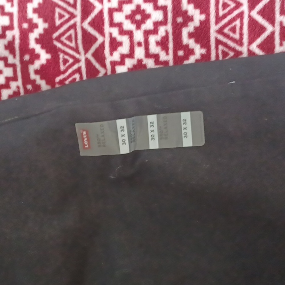 NWT Levis Men's Black Jeans - Picture 3 of 5